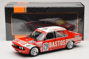 BMW 528i E28 #28 Guitteny / Bleyinie 24 Hours of Spa 1982 IXO 1:18 18RMC182B Metal — billede 6 af 6