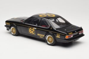 BMW 635 CSi E24 #62 J. Richards JPS Team BMW ATCC Winner 1985 AUTOart 1:18 88548 Metal — billede 7 af 8