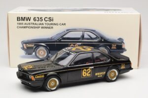 BMW 635 CSi E24 #62 J. Richards JPS Team BMW ATCC Winner 1985 AUTOart 1:18 88548 Metal — billede 8 af 8