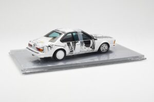BMW 635 CSi E24 Art Car Robert Rauschenberg AUTOart 1:18 80430150924 Metal — billede 2 af 8