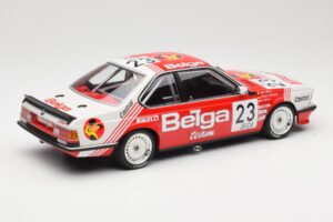 BMW 635 CSi E24 Belga Juma Racing M. Winkelhock / T. Regout 24 Hours of Spa 1985 Minichamps 1:18 155852523 Metal — billede 2 af 6