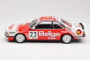 BMW 635 CSi E24 Belga Juma Racing M. Winkelhock / T. Regout 24 Hours of Spa 1985 Minichamps 1:18 155852523 Metal — billede 3 af 6