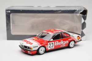 BMW 635 CSi E24 Belga Juma Racing M. Winkelhock / T. Regout 24 Hours of Spa 1985 Minichamps 1:18 155852523 Metal — billede 6 af 6