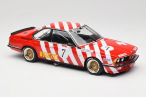 BMW 635 CSi E24 #7 BMW Italia G. Brancatelli / H. Kelleners Brno Grand Prix 1984 Minichamps 1:18 155842507 Metal — billede 4 af 6