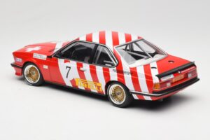 BMW 635 CSi E24 #7 BMW Italia G. Brancatelli / H. Kelleners Brno Grand Prix 1984 Minichamps 1:18 155842507 Metal — billede 5 af 6