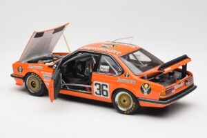 BMW 635 CSi E24 #1 European Touring Car Championship Jagermeister 1985 AUTOart 1:18 80430145825 Metal — billede 5 af 8