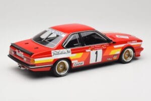 BMW 635 CSi E24 #1 U. Felder / D. Hamelmann Auto Budde Winners 24 Hours of Nürburgring 1985 Minichamps 1:18 155852501 Metal — billede 2 af 6