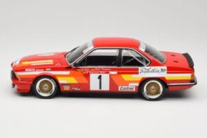 BMW 635 CSi E24 #1 U. Felder / D. Hamelmann Auto Budde Winners 24 Hours of Nürburgring 1985 Minichamps 1:18 155852501 Metal — billede 3 af 6