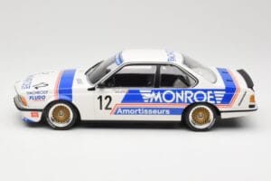 BMW 635 CSi E24 #12 C. Ballot-Léna / Deyne 500km Monza 1985 Minichamps 1:18 155852512 Metal — billede 3 af 6