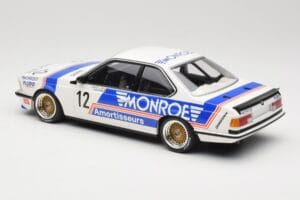 BMW 635 CSi E24 #12 C. Ballot-Léna / Deyne 500km Monza 1985 Minichamps 1:18 155852512 Metal — billede 5 af 6