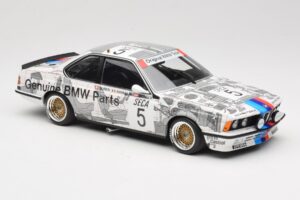 BMW 635 CSi E24 #5 R. Ravaglia Winner Spa 24 Hours 1985 Minichamps 1:18 155852505 Metal — billede 4 af 6