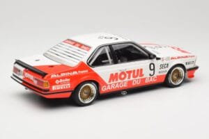 BMW 635 CSi E24 #9 Hollinger / P. Giroix Garage du Bac 24 Hours of Spa 1984 Minichamps 1:18 155842509 Metal — billede 2 af 6