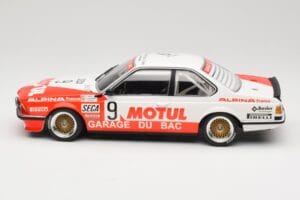BMW 635 CSi E24 #9 Hollinger / P. Giroix Garage du Bac 24 Hours of Spa 1984 Minichamps 1:18 155842509 Metal — billede 3 af 6