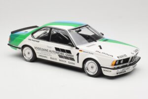 BMW 635 CSi E24 Vogelsang Automobile H. Grohs Winner Bergischer Löwe Zolder 1984 Minichamps 1:18 155842511 Metal — billede 4 af 6