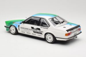 BMW 635 CSi E24 Vogelsang Automobile H. Grohs Winner Bergischer Löwe Zolder 1984 Minichamps 1:18 155842511 Metal — billede 5 af 6