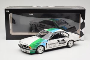 BMW 635 CSi E24 Vogelsang Automobile H. Grohs Winner Bergischer Löwe Zolder 1984 Minichamps 1:18 155842511 Metal — billede 6 af 6