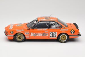BMW 635CSi E24 Jagermeister #36 W. Brun / H. Grohs ETCC 1984 Minichamps 1:18 80430139185 Metal — billede 4 af 8