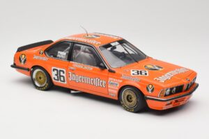 BMW 635CSi E24 Jagermeister #36 W. Brun / H. Grohs ETCC 1984 Minichamps 1:18 80430139185 Metal — billede 6 af 8