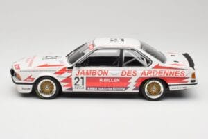 BMW 635CSi E24 Team Brun Motorsport #21 H. Grohs / T. Boutsen Spa 24 Hours 1985 Minichamps 1:18 155852521 Metal — billede 3 af 6