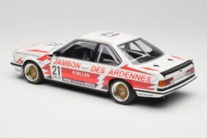 BMW 635CSi E24 Team Brun Motorsport #21 H. Grohs / T. Boutsen Spa 24 Hours 1985 Minichamps 1:18 155852521 Metal — billede 5 af 6
