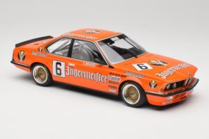 BMW 635CSi E24 Jagermeister #6 H. Stuck Bergischer Lowe Zolder DPM 1984 Minichamps 1:18 155842506 Metal — billede 4 af 6