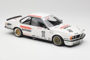 BMW 635CSi E24 Team Schnitzer Eterna #30 S. Bellof / S. Danner ETCC 1984 Minichamps 1:18 155832530 Metal — billede 4 af 6