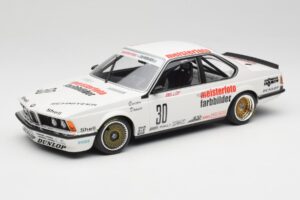 BMW 635CSi E24 Team Schnitzer Eterna #30 S. Bellof / S. Danner ETCC 1984 Minichamps 1:18 155832530 Metal