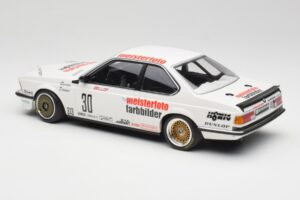BMW 635CSi E24 Team Schnitzer Eterna #30 S. Bellof / S. Danner ETCC 1984 Minichamps 1:18 155832530 Metal — billede 5 af 6
