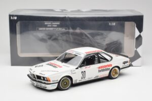 BMW 635CSi E24 Team Schnitzer Eterna #30 S. Bellof / S. Danner ETCC 1984 Minichamps 1:18 155832530 Metal — billede 6 af 6
