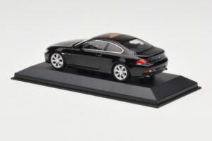 BMW 645i E63 Sort Minichamps 1:43 80420393306 Metal — billede 4 af 5