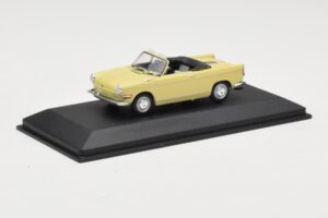 BMW 700 Cabriolet Gul Minichamps 1:43 BMW002 Metal — billede 2 af 4