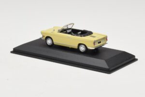 BMW 700 Cabriolet Gul Minichamps 1:43 BMW002 Metal — billede 3 af 4