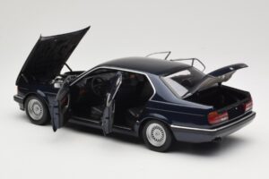 BMW 730i E32 Blå Metallic Minichamps 1:18 100023006 Metal — billede 5 af 8