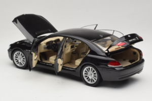 BMW 760Li E66 Individual Sort Kyosho 1:18 08573RB Metal — billede 5 af 8