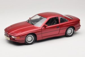 BMW 850i E31 Rød Tchibo 1:18 36157 Metal