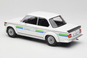 BMW Alpina 2002 E10 Turbo Hvid MCG 1:18 MCG18409-R Metal — billede 5 af 6
