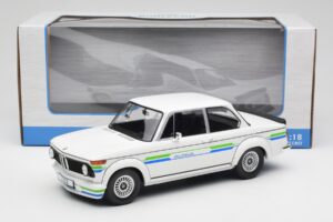 BMW Alpina 2002 E10 Turbo Hvid MCG 1:18 MCG18409-R Metal — billede 6 af 6
