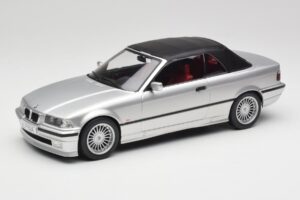 BMW Alpina B3 E36 3.2 Cabriolet Arctic Silver MCG 1:18 MCG18322 Metal — billede 2 af 8