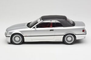BMW Alpina B3 E36 3.2 Cabriolet Arctic Silver MCG 1:18 MCG18322 Metal — billede 4 af 8