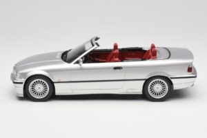 BMW Alpina B3 E36 3.2 Cabriolet Arctic Silver MCG 1:18 MCG18322 Metal — billede 5 af 8