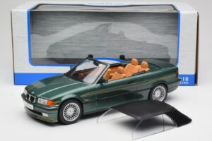 BMW Alpina B3 E36 3.2 Cabriolet Oxford Green MCG 1:18 MCG18321 Metal — billede 8 af 8