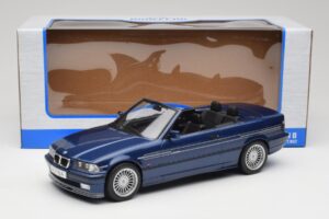 BMW Alpina B3 E36 3.2 Cabriolet Alpina Blå Metallic MCG 1:18 MCG18320 Metal — billede 7 af 7