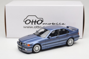 BMW Alpina B6 2.8 E36 Blue Metallic Otto 1:18 OT1180 Resin — billede 6 af 6