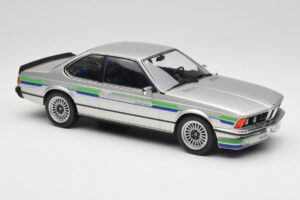 BMW Alpina B7 Turbo E24 Polaris Silver MCG 1:18 MCG18234 Metal — billede 4 af 6