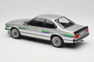 BMW Alpina B7 Turbo E24 Polaris Silver MCG 1:18 MCG18234 Metal — billede 5 af 6