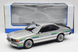 BMW Alpina B7 Turbo E24 Polaris Silver MCG 1:18 MCG18234 Metal — billede 6 af 6