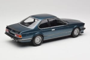 BMW 635 CSi E24 Petrol Blue Metallic Minichamps 1:18 155028108 Metal — billede 2 af 6
