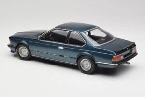 BMW 635 CSi E24 Petrol Blue Metallic Minichamps 1:18 155028108 Metal — billede 5 af 6