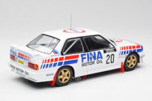 BMW E30 M3 #20 M. Duez / A. Lopes 1000 Lakes Rally 1989 IXO 1:18 18RMC132 Metal — billede 2 af 6