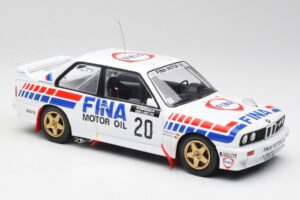 BMW E30 M3 #20 M. Duez / A. Lopes 1000 Lakes Rally 1989 IXO 1:18 18RMC132 Metal — billede 4 af 6
